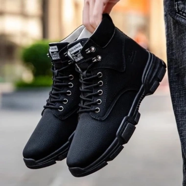 Giày Boot Nam Boots Combat cổ xưa 2 màu GN429 - giảm giá, chỉ 1,430,000 VND