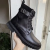 Giày boot nam cao cổ Chunky Zip da bò thật, khoá kéo & buộc dây, size 38‑45, đế cao 5cm, thời trang, giảm giá 35% 3