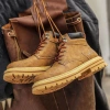 Giày Boot Nam Cao Cổ Combat Đế Cao Su Đúc BCC18 Màu Nâu - Phong Cách Cá Tính, Mạnh Mẽ - Giá 899.500₫ 5