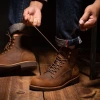 Giày Boot Nam Cổ Cao Lineman Da Bò Sáp Cao Cấp Đế Khâu - Steeler Giá 1,250,006₫