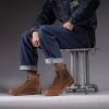 Giày Boot Nam Cổ Cao Lineman Da Bò Sáp Cao Cấp Đế Khâu - Steeler Giá 1,250,006₫ 5