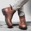 Giày Boot Nam Cổ Cao TEFOSS HN612 Nâu Size 38-44 Giá ưu đãi 3.575.000₫ 7