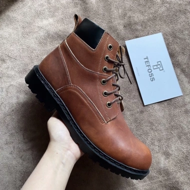 Giày Boot Nam Cổ Cao TEFOSS HN612 Nâu Size 38-44 Giá ưu đãi 3.575.000₫ 8