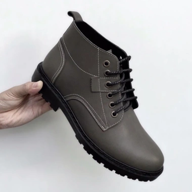 Giày Boot Nam Cổ Lửng TEFOSS HN611 Da Bò Thật Xám Size 38-44 Giá 2.9 Triệu 6
