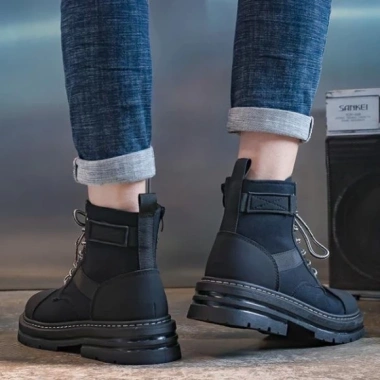 Giày Boot Nam Combat Boots Đế Dày Kiểu Truyền Thống 2 Màu GN420 - Giá ưu đãi 1.625.000 VND 5 Giày Boot Nam Combat Boots Đế Dày Kiểu Truyền Thống 2 Màu GN420 - Giá ưu đãi 1.625.000 VND 5