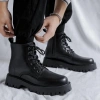 Giày Boot Nam Combat Đế Chunky Khóa Cài GN424 - Siêu Bền, Giá Giảm 2.21 Triệu