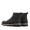 Giày boot nam da bò sáp sáng dạ cổ cao LINEMAN Đen Steeler - đế khâu workwear giảm giá 19% 3