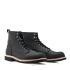 Giày boot nam da bò sáp sáng dạ cổ cao LINEMAN Đen Steeler - đế khâu workwear giảm giá 19% 11