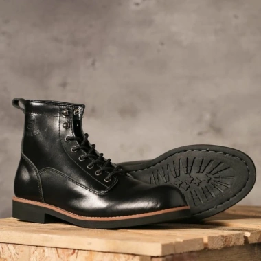Giày boot nam da bò sáp sáng dạ cổ cao LINEMAN Đen Steeler - đế khâu workwear giảm giá 19% 12 Giày boot nam da bò sáp sáng dạ cổ cao LINEMAN Đen Steeler - đế khâu workwear giảm giá 19% 12