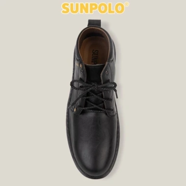 Giày boot nam da bò SUNPOLO Chunky Boots BOOT06 - Giá ưu đãi 2.762.500₫