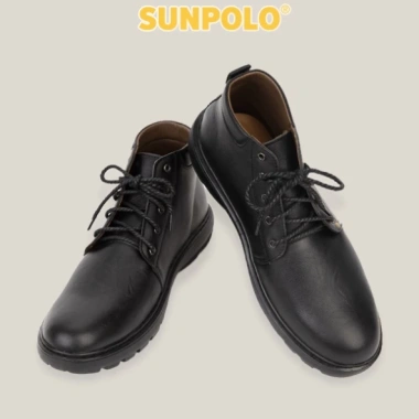 Giày boot nam da bò SUNPOLO Chunky Boots BOOT06 - Giá ưu đãi 2.762.500₫