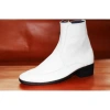 Giày boot nam da bò thật màu trắng B200 - Giá ưu đãi 2.759.250₫, phong cách 3