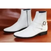 Giày Boot Nam Da Bò Thật Màu Trắng Sáng B199 - Giá Giảm 24% Chỉ 2.434.250₫ 2