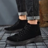 Giày boot nam da lộn cổ thấp SM008 – Combat boots chống trượt Quảng Châu, giảm còn 666k 2