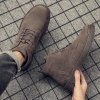 Giày boot nam da lộn cổ thấp SM008 – Combat boots chống trượt Quảng Châu, giảm còn 666k 5