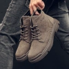 Giày boot nam da lộn cổ thấp SM008 – Combat boots chống trượt Quảng Châu, giảm còn 666k 9