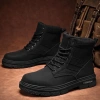 Giày Boot Nam Da Mờ Black GN451 GN394 - Giá ưu đãi 1,462,500₫, phong cách hiện đại 10