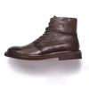Giày boot nam da thật màu đen và nâu fade, cao cổ, khóa kéo, phong cách công sở 7