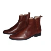 Giày boot nam dây kéo da bò thật, bảo hành 12 tháng, MS B121, chỉ 2.27 triệu