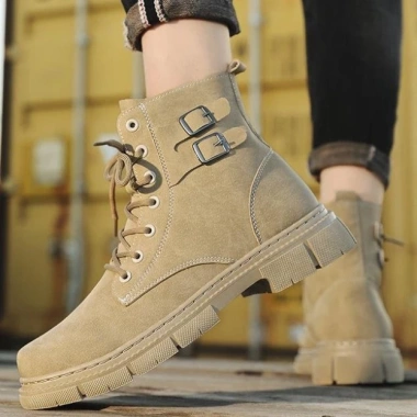 Giày Boot Nam HIPSTER GN449 - Đế khâu 2 màu, khóa kéo, giá 1,430,000₫