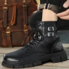 Giày Boot Nam HIPSTER GN449 - Đế khâu 2 màu, khóa kéo, giá 1,430,000₫ 10