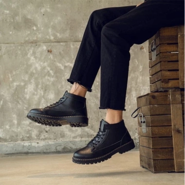 Giày Boot Nam Martin GN271 Đen - Thiết Kế Bền Bỉ, Độ Bám Cao, Giá 1.365.000 VNĐ 6