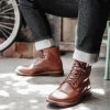 Giày boot nam REDWING Iron cao cổ nâu da bò thật Siêu bền Giá ưu đãi 6.012.500₫ 2