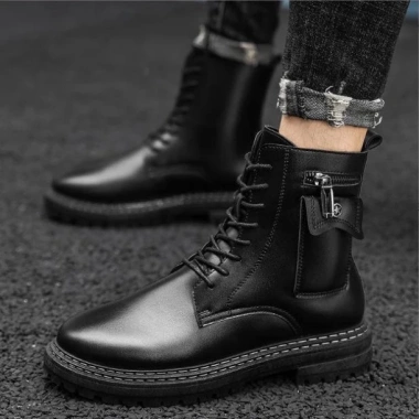 Giày Boot Nam ROCKS GN377 - Giá 1.625.000₫, Thiết Kế Bền, Phong Cách Đường Phố 5
