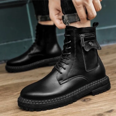 Giày Boot Nam ROCKS GN377 - Giá 1.625.000₫, Thiết Kế Bền, Phong Cách Đường Phố 8