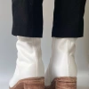 Giày boot nam Walker 813W trắng - Da cao cấp, thiết kế hiện đại, giá 13 triệu 3