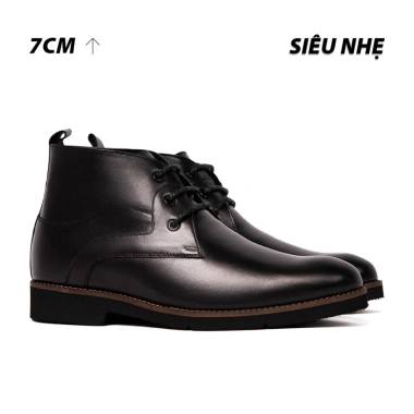 Giày Boots Cao Nam Siêu Nhẹ T&TRA S1.078 7CM - Giá ưu đãi 4,550,000₫