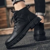 Giày Boots Combat Nam Cổ Cao Đen BCC17 Đế Cao Su Đúc - Chất Lượng Cao, Giá 877.500₫ 3
