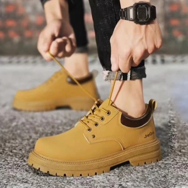 Giày Boots Da Bò Trơn Dr. BCT04 - Đánh Chiến Nam Giới, Giá Ưu Đãi 1.058.000
