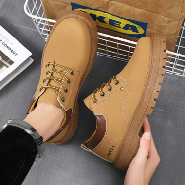 Giày Boots Da Bò Trơn Dr. BCT04 - Đánh Chiến Nam Giới, Giá Ưu Đãi 1.058.000
