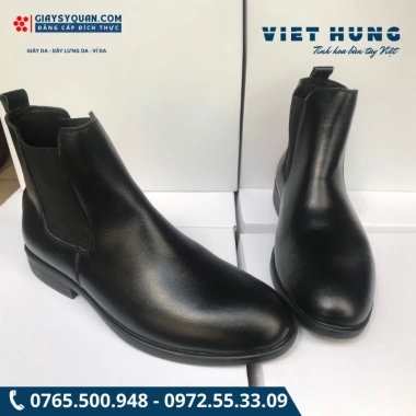 Giày boots nam Chellsea Classic C22 - Da tổng hợp, cổ điển, giảm 21% còn 1.690.000₫ 3 Giày boots nam Chellsea Classic C22 - Da tổng hợp, cổ điển, giảm 21% còn 1.690.000₫ 3