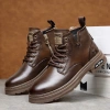 Giày Boots Nam Cổ Cao BCC20 Đế Chắc Chắn Màu Nâu - Giá 884.500₫ 4
