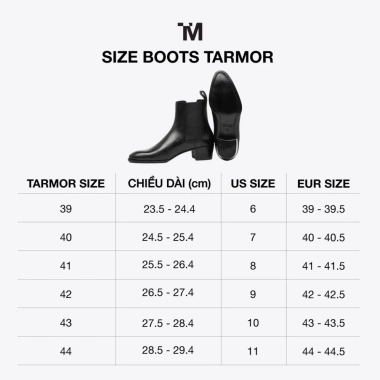Giày Boots Nam TARMOR màu xám da lộn Harness Đế bền giảm còn 8.9 triệu 9