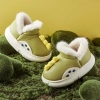 Giày bốt CHEERFUL MARIO đệm nhung dày dặn hình khủng long thời trang ấm áp mùa đông cho bé trai & bé gái 3