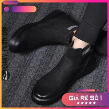 Giày Bốt Da Bò Nam Chelsea Boot Lịch Sự, Mới Lạ - FREESHIP - Sale 33% 1.678.359 VND
