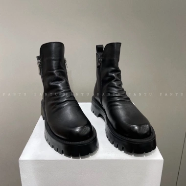 Giày Bốt Da Bò Nhùn Unisex Thời Trang Nam Nữ - PANTU Giá Giảm Đến 2.762K Độc Quyền 5