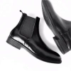 Giày Bốt Nam Chelsea Boots DA Bò Cao Cấp, Mũi Tròn, Đế Cao Su, BH 12 Tháng