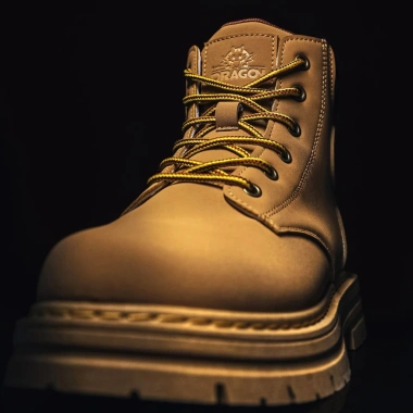Giày bốt nam nữ cổ cao Martin Boots Ngựa Vàng Vui Vẻ tăng chiều cao chính hãng giảm giá