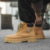 Giày bốt nam nữ cổ cao Martin Boots Ngựa Vàng Vui Vẻ tăng chiều cao chính hãng giảm giá 6