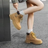 Giày bốt nam nữ cổ cao Martin Boots Ngựa Vàng Vui Vẻ tăng chiều cao chính hãng giảm giá 8