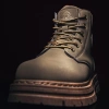 Giày bốt nam nữ Martin Boots Enter Dragon cổ cao Ngựa Nâu Vui Vẻ tăng chiều cao 2.026 6