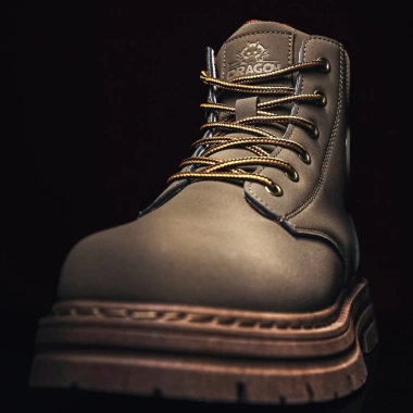 Giày bốt nam nữ Martin Boots Enter Dragon cổ cao Ngựa Nâu Vui Vẻ tăng chiều cao 2.026 6 Giày bốt nam nữ Martin Boots Enter Dragon cổ cao Ngựa Nâu Vui Vẻ tăng chiều cao 2.026 6