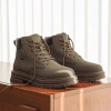 Giày bốt nam nữ Martin Boots Enter Dragon cổ cao Ngựa Nâu Vui Vẻ tăng chiều cao 2.026 10