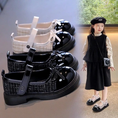 Giày Búp Bê Bé Gái Hàn Quốc Da Bóng Vải Cao Cấp Size 26-37 Giá 186k - Giảm Sốc