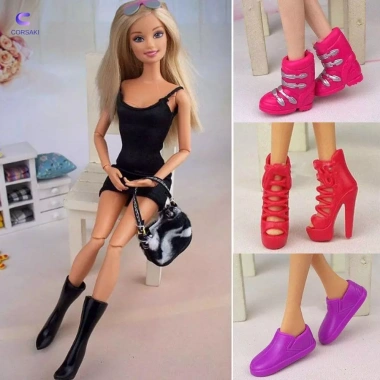 Giày Búp Bê CORSAKI 1/6 Cao Gót 30cm - 10 Kiểu Chất Lượng, Giá 42.900₫