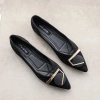 Giày Búp Bê Da Lộn Mũi Nhọn Đế Bằng Thanh Lịch Nữ Size 33-44 Giá chỉ 538.594 VND
